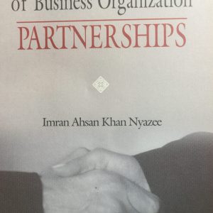 ISLAMIC LAW OF BUSINESS ORGANIZATION-PARTNERSHIPS