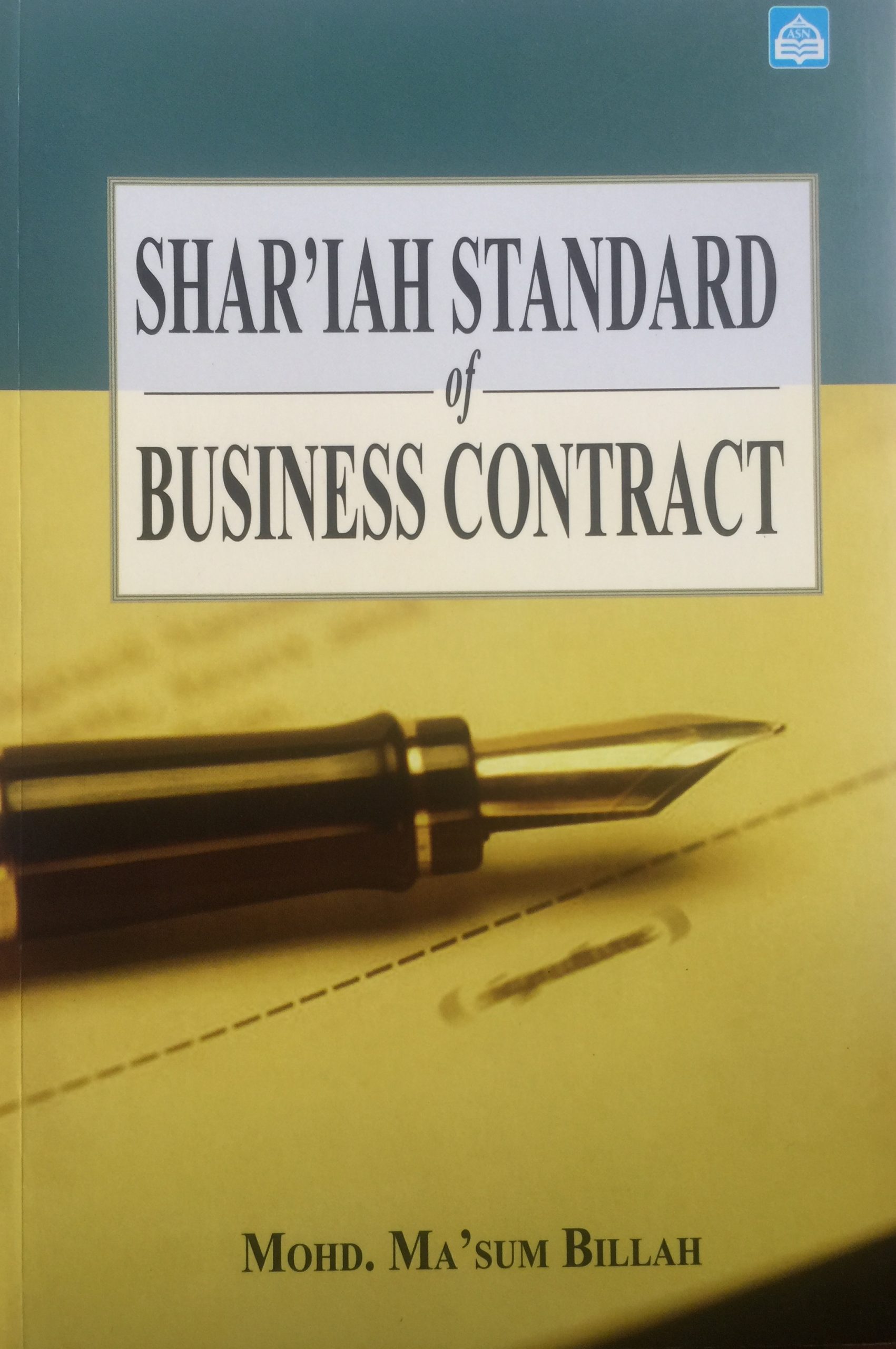 SHARI'AH STANDARD OF BUSINESS CONTRACT